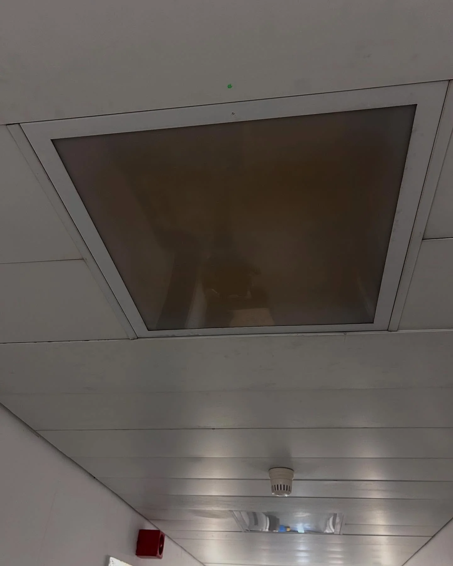 Upgrading lighting in a re-purposed lab space to LED fittings where completely removing the old fitting wasn&rsquo;t possible as they were fully integrated into the ceiling and fully removing the fitting would leave a gap much larger than the replace