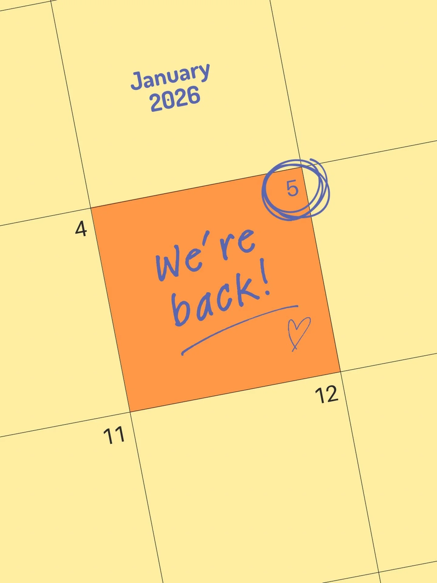 Le 5 janvier &rarr; Retour des vacances!
10h30 &agrave; 11h30 &sim; Lemon Flow 1 
19h &agrave; 19h45 &sim; Sweet Sip

🍋 

January 5 &rarr; Back from the holidays!
10:30&ndash;11:30 &sim; Lemon Flow 1
7:00&ndash;7:45 pm &sim; Sweet Sip

#reformerstud