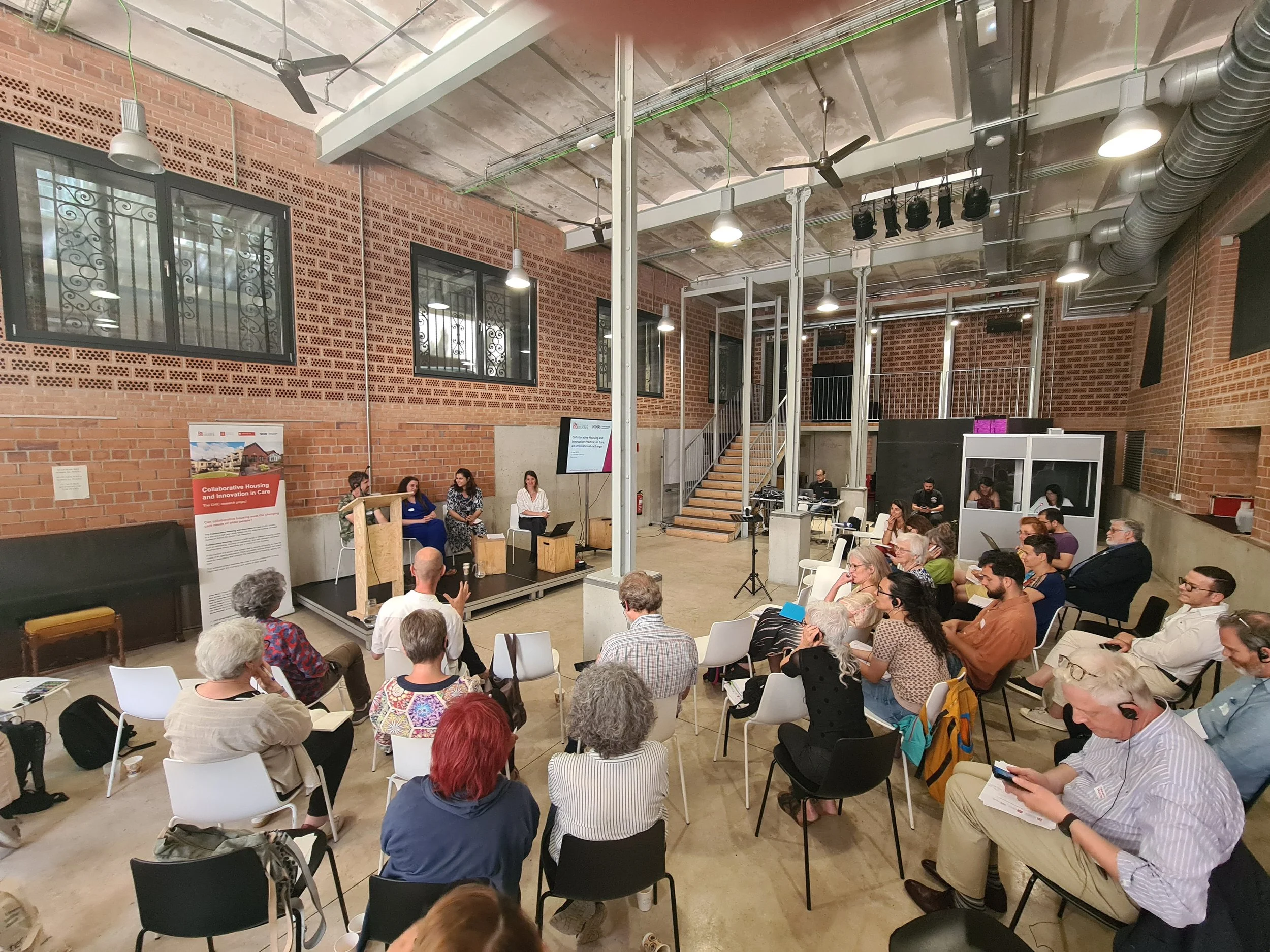 BARCELONA: An international exchange of European research, practice and lived experiences at the intersections of collaborative housing, innovative care practices and ageing. Full event outputs linked.
