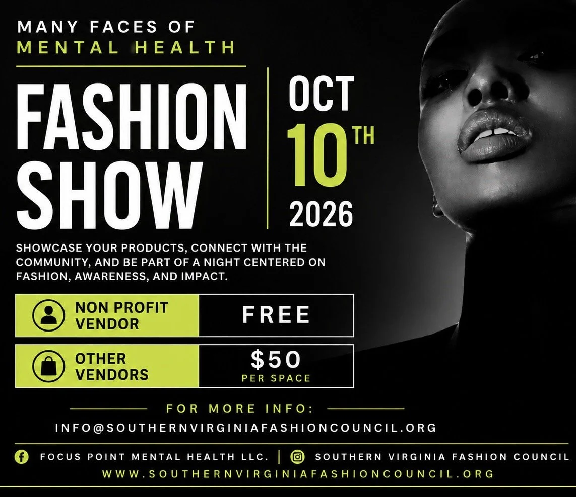 Mental Health Fashion Show Vendor