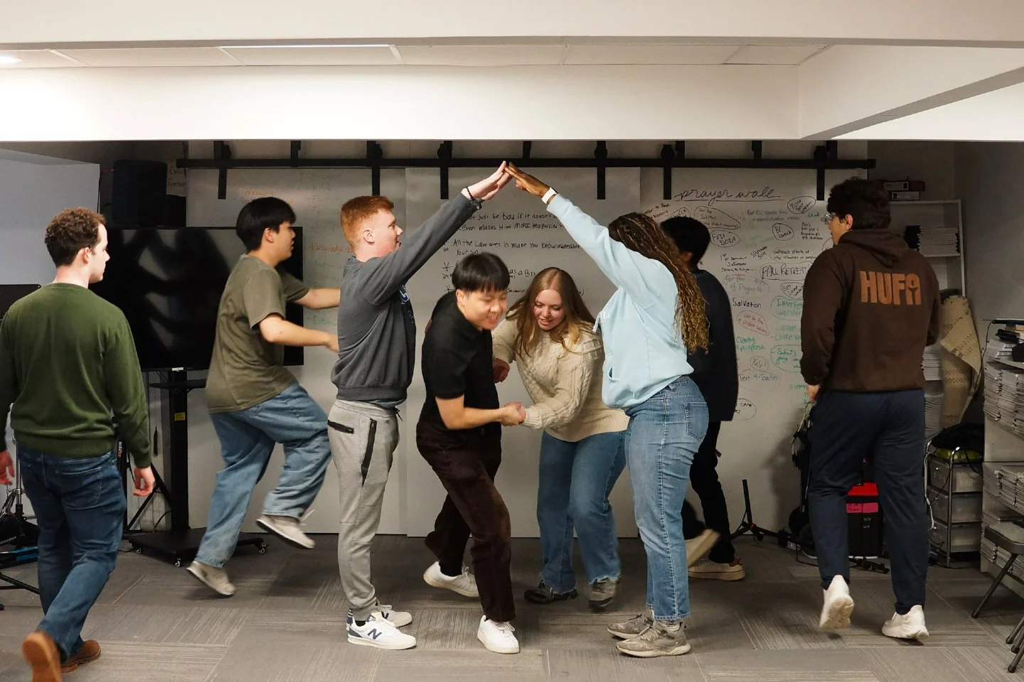 English country dancing with Christian Union Gloria.

An evening of tradition, joy, and connection&mdash;students stepping away from the pace of campus life to build meaningful community together. Events like this reflect something deeper: a commitme