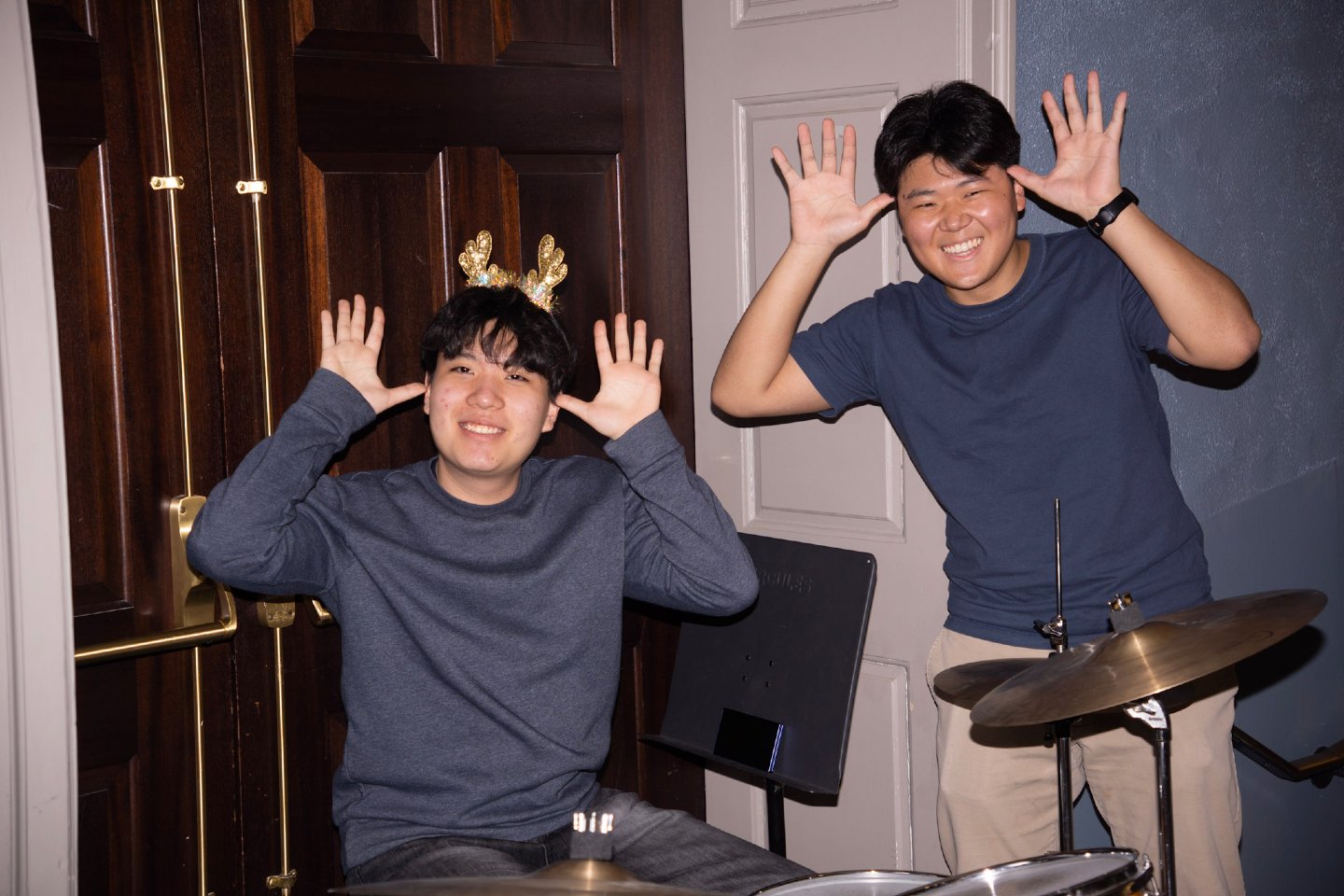 Conner and Josh at alumni gathering worship night.

A night marked by joy, worship, and meaningful connection across seasons. Moments like these reflect the kind of community Christian Union Gloria continues to build, where students and alumni come t