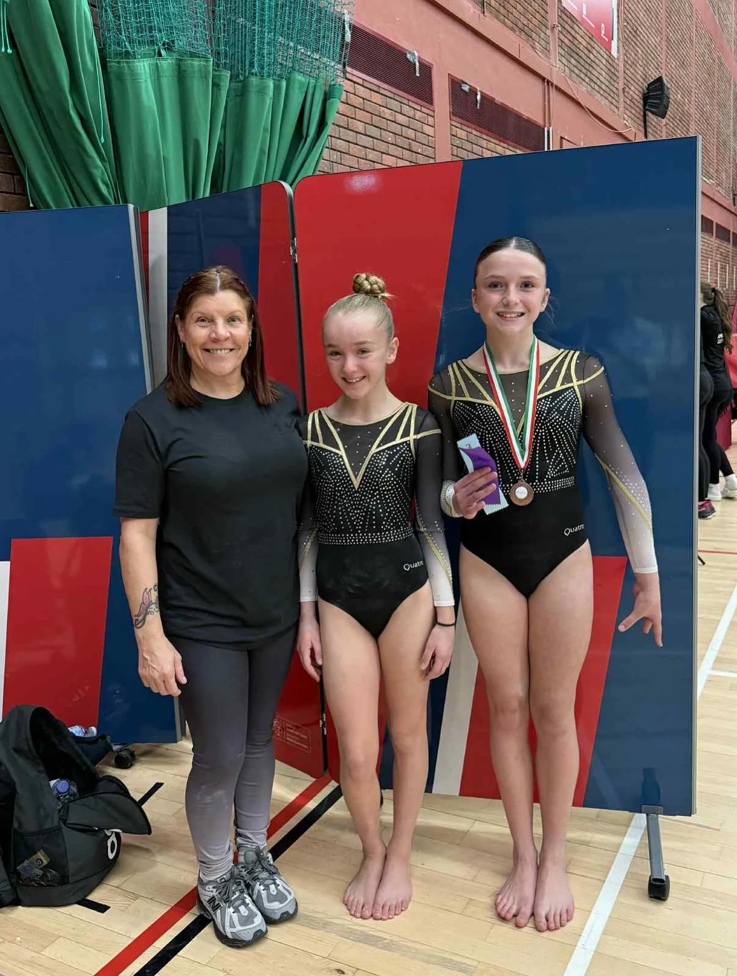 Huge well done to Ava &amp; Isla at the Welsh Classic Challenge Bronze today! 

Ava smashed it with 🥉 3rd overall, 4th on floor &amp; 6th on bars, an amazing result! 
Isla showed great determination and competed so well too and we are so proud of yo