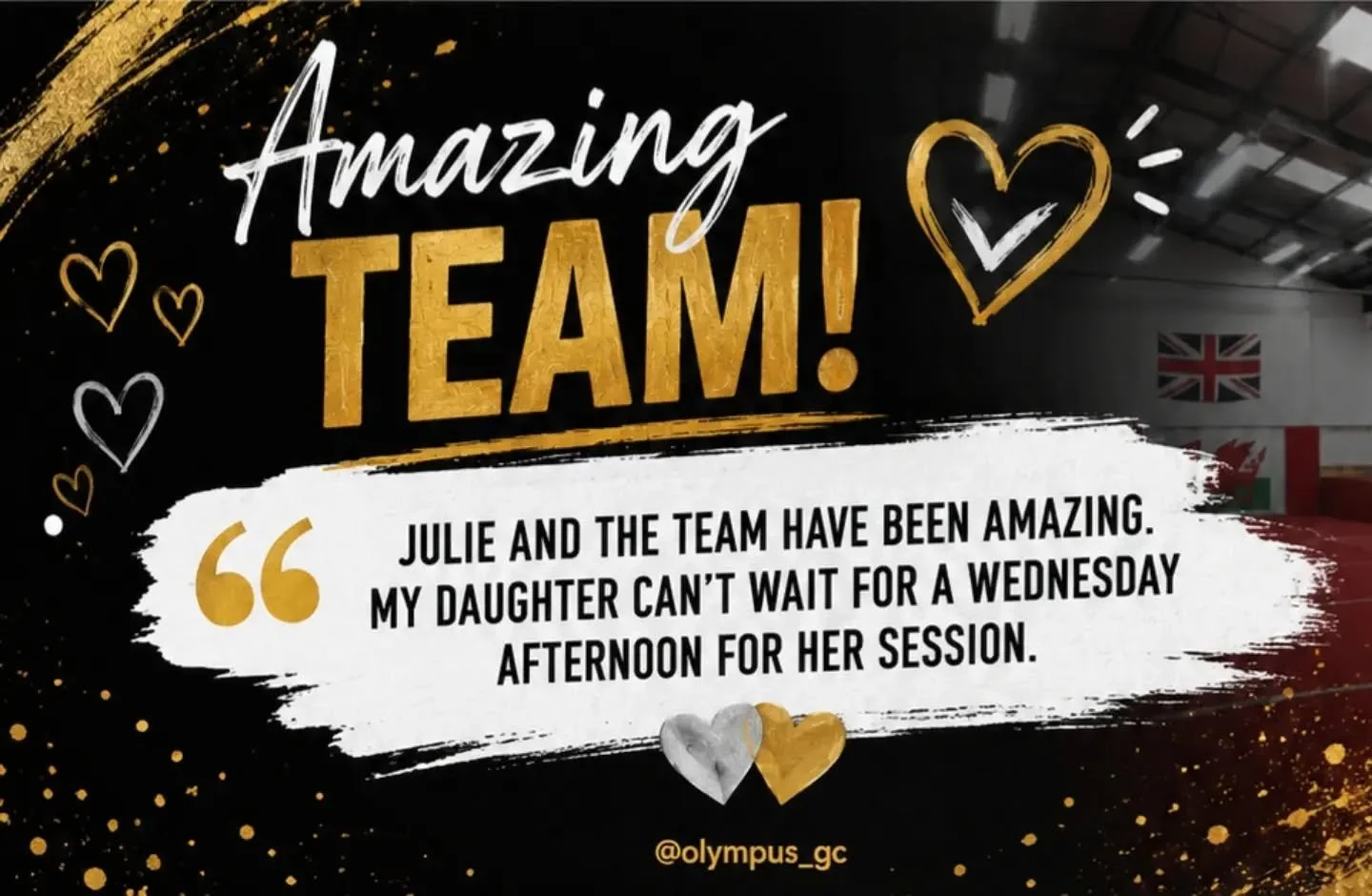 🤸&zwj;♀️Thankful Thursday🤸&zwj;♀️

Receiving feedback like this makes our whole week! Thank you to our amazing gym parents for trusting us with your gymnasts.

Want to join the fun? Email olympusmembers@outlook.com ✨

#GymnasticsClub #GymnasticsPar