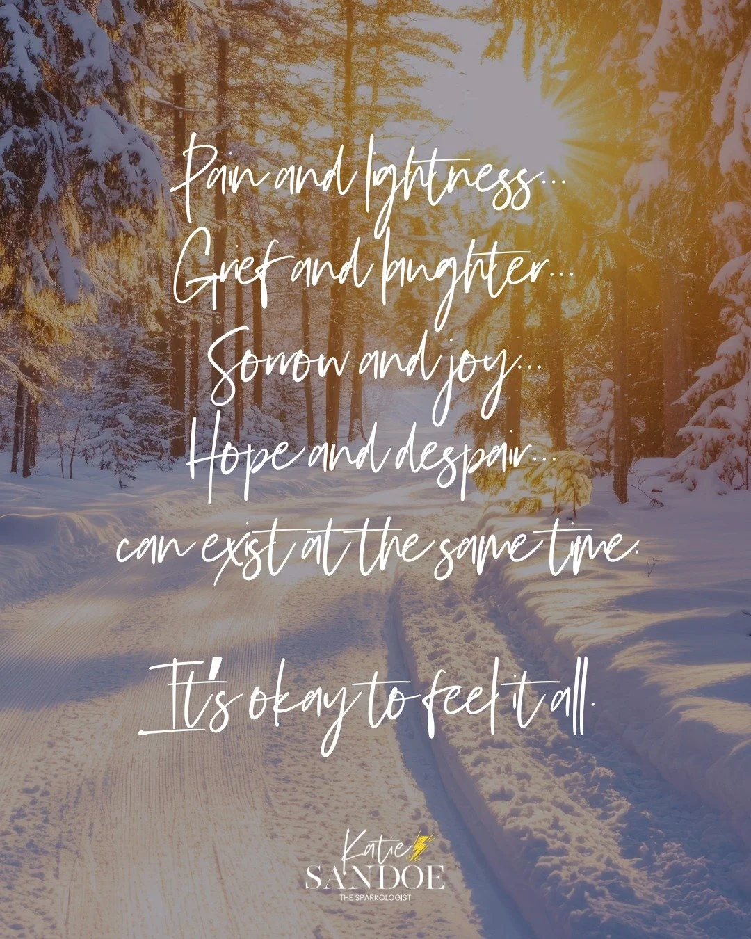 It's okay to feel it all...

Much of the world is hurting. There is political turmoil, constant wars, widespread hunger, natural disasters&hellip; and all of that exists alongside the daily challenges of our own lives. 

People are navigating illness