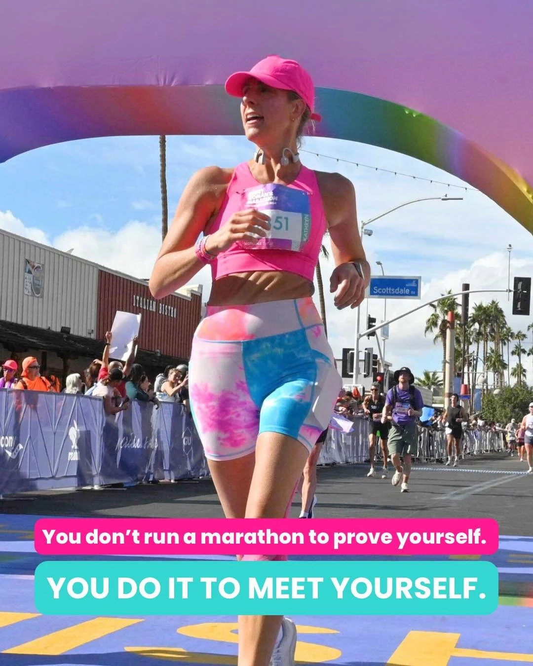 Why a marathon? It&rsquo;s the ultimate equalizer.

As an amateur athlete who seems to be in a continual season of training for the next one, I&rsquo;m often asked why...
⚡Why long-distance running?
⚡Why a marathon?
⚡Why &ldquo;do this to yourself&rd