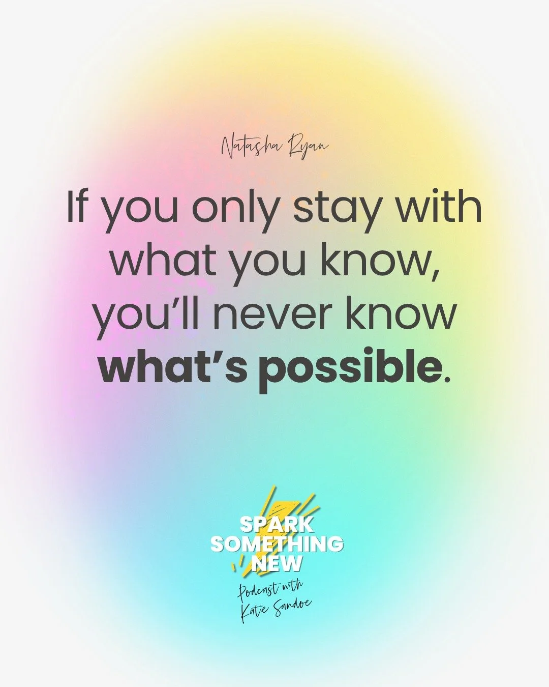 I used to think changing the world had to be something big.

A massive leap.
A bold, visible moment.
Something people would recognize as impact.

But the older I get&hellip; the more I realize that&rsquo;s not how it works.

This week, Natasha Ryan s