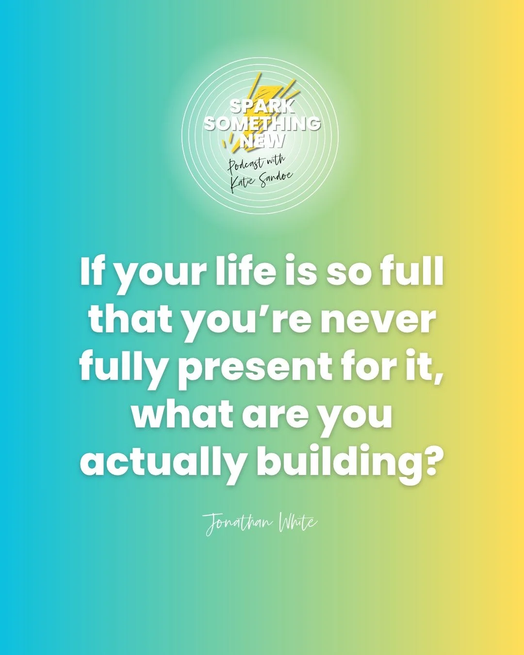 There have been periods of my life where I stayed so busy that I barely had space to think.

I told myself it was responsibility. Ambition. Work ethic. Discipline.
And some of it was.

But if I&rsquo;m honest, some of that constant movement also kept