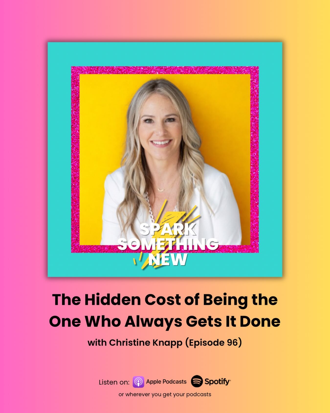 We live in a culture that LOVES people who get it done.

We admire the &ldquo;go getters&rdquo; and the person who seems to juggle a million things.

And if YOU are that person (🙋&zwj;♀️ hi, it&rsquo;s me), being capable, reliable, productive, and n
