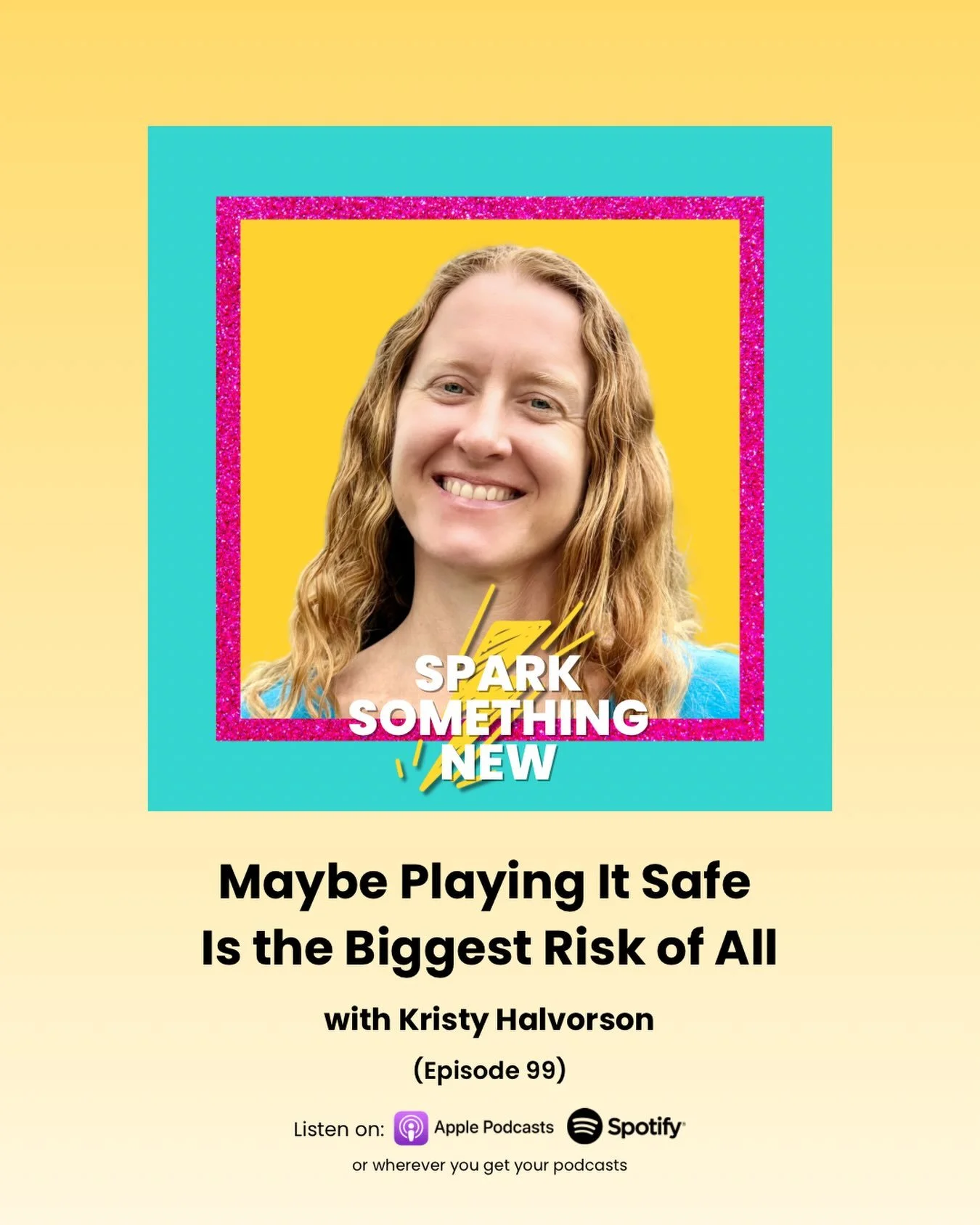 We love to talk about taking risks.

But the truth? Our culture rewards playing it safe.

At work, we encourage people to try new things&mdash;then question their judgment when something goes sideways.

We want our kids to dream big&mdash;then steer 