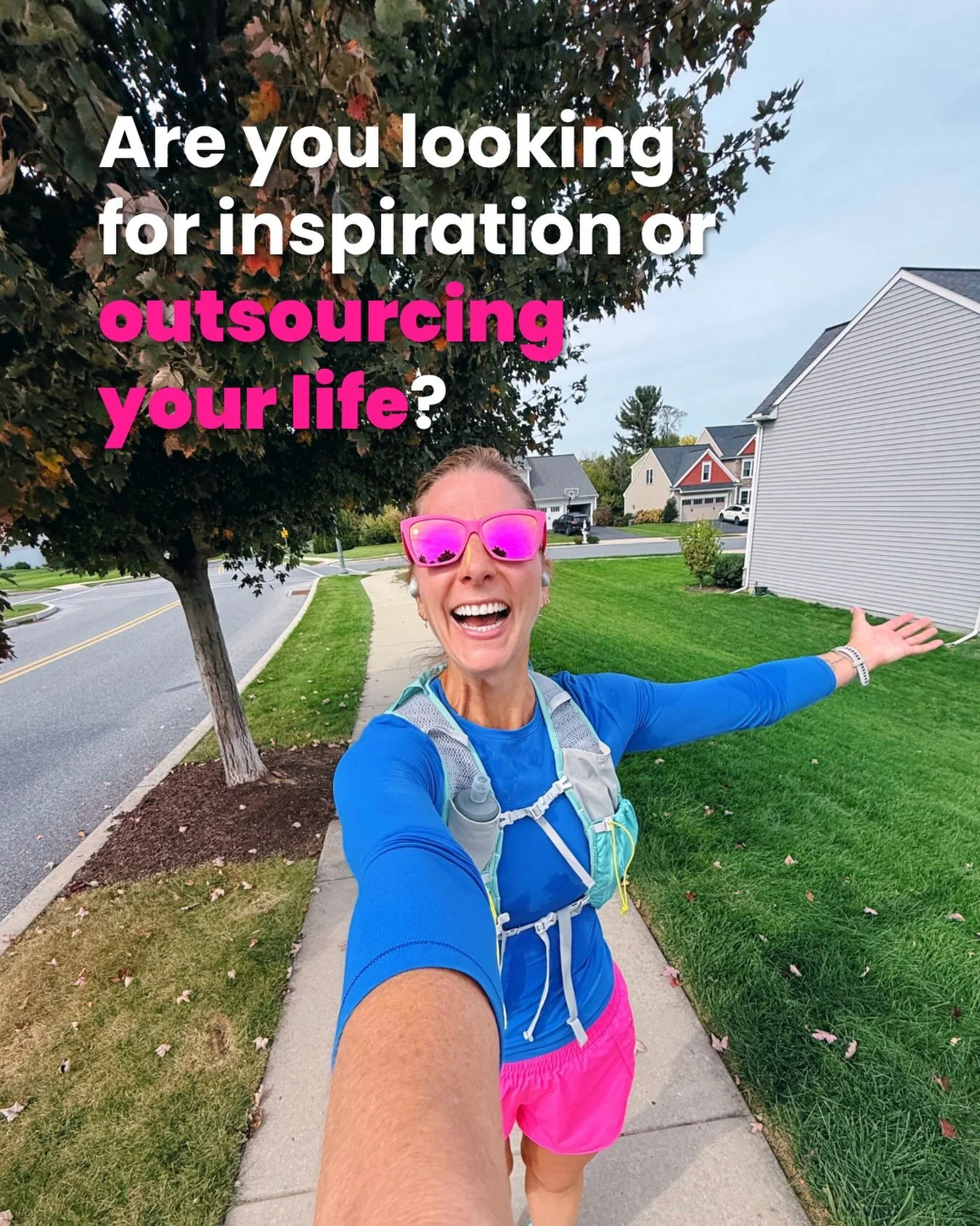 Are you looking for inspiration&hellip; or outsourcing your life? 🤔

I&rsquo;ve been thinking a lot about this lately.

A few years ago, I ended up in the hospital with iron-deficient anemia so severe that I needed two blood transfusions.

SCARY stu