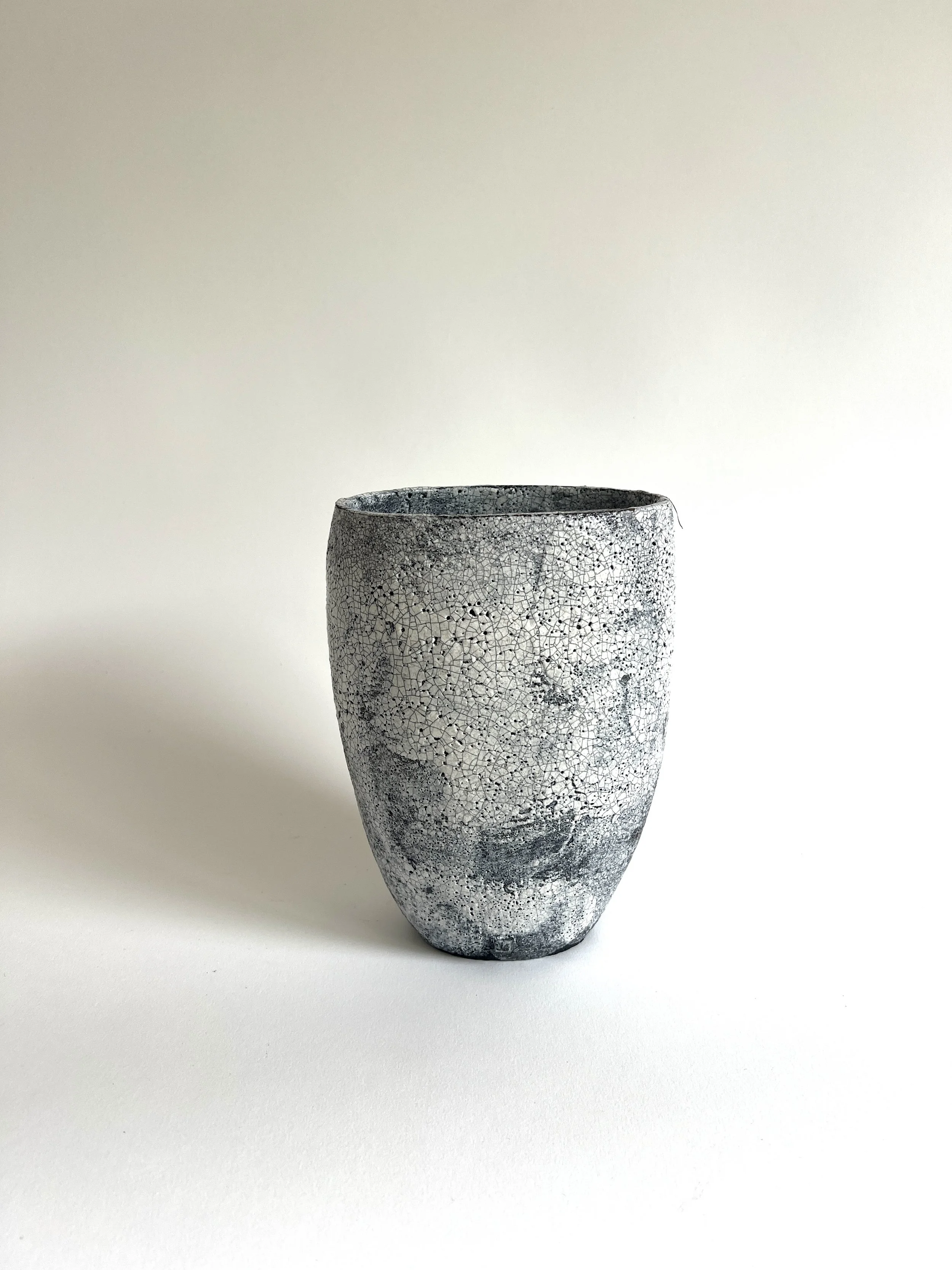 Vessel | Coiled | Raku | 17x23cm | £120