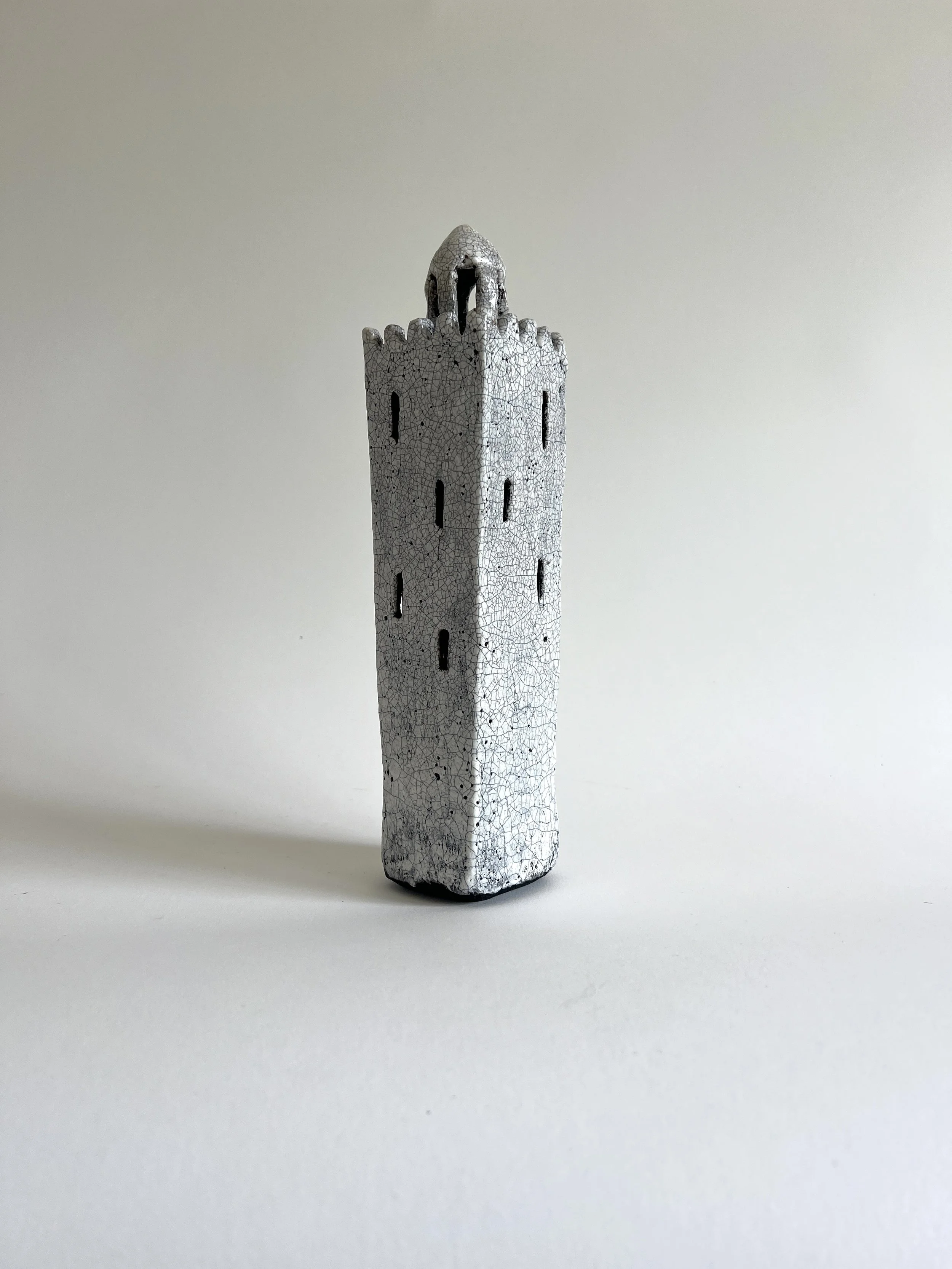 Minaret | Slab built | Raku | £150