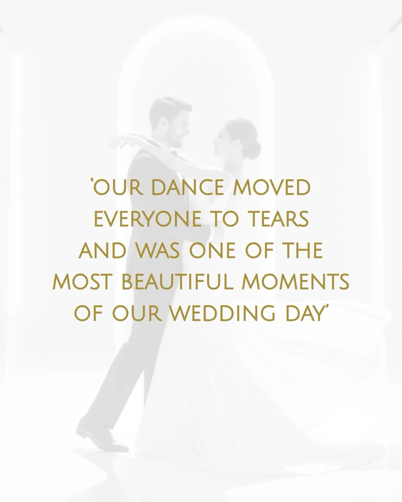 🥰 That&rsquo;s why I love what I do &ndash; creating dances that become memories for a lifetime.

🌟 When a dance touches not only the couple, but everyone in the room &ndash; that&rsquo;s the true magic.

🌟 A first dance can become the emotional h