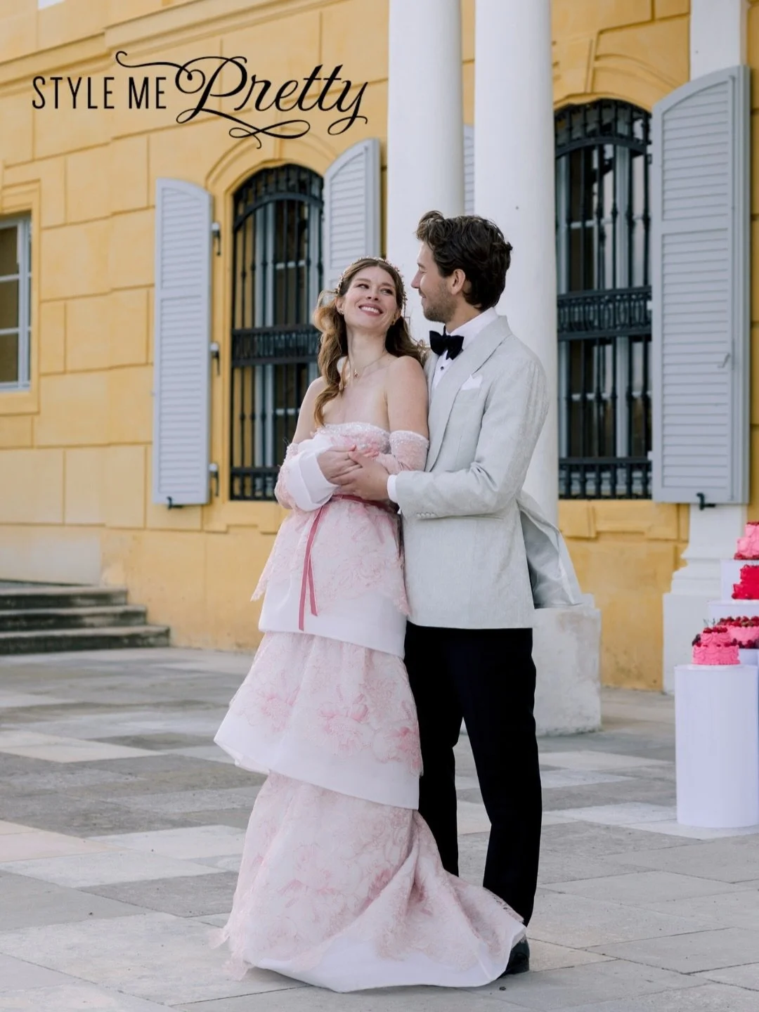 So grateful to have created their first dance, and truly honored to see it featured in Style Me Pretty ✨🤍 @stylemepretty 

Wedding Planing &amp; Design: @averybelovedwedding 
Photography: @sotiris_tsakanikas 
Venue: @schloss_hof
First Dance: @best.w