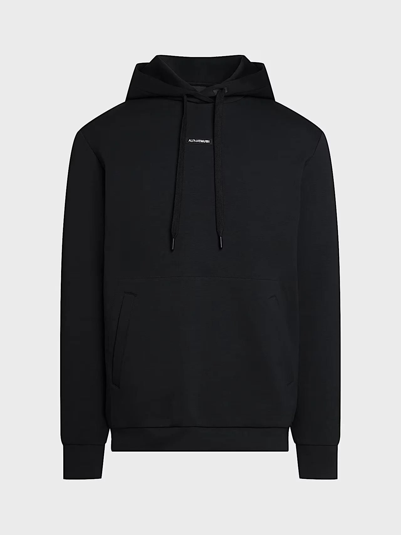 AlphaTauri | Hoodie mit Logo-Tape – Schwarz