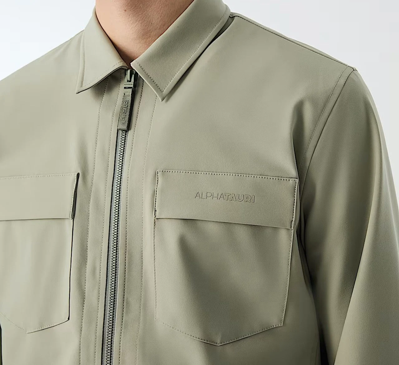 AlphaTauri | Jacke mit 4-Wege-Stretch – Dark Sage