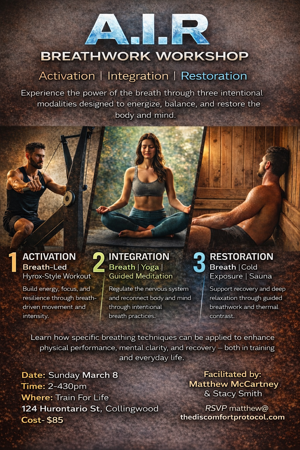 A.I.R. BREATHWORK and MOVEMENT WORKSHOP