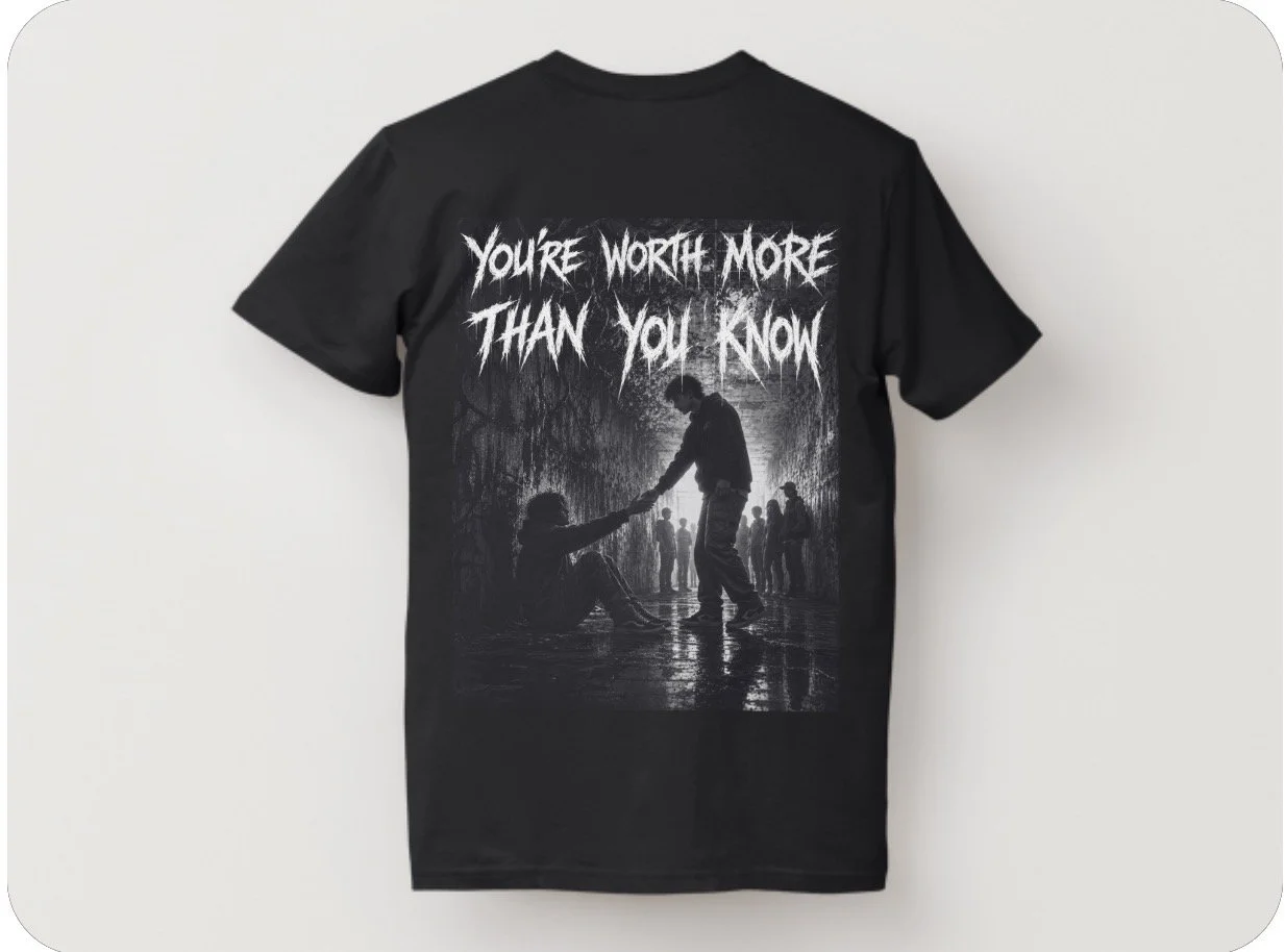 YWMTYK Black Tee