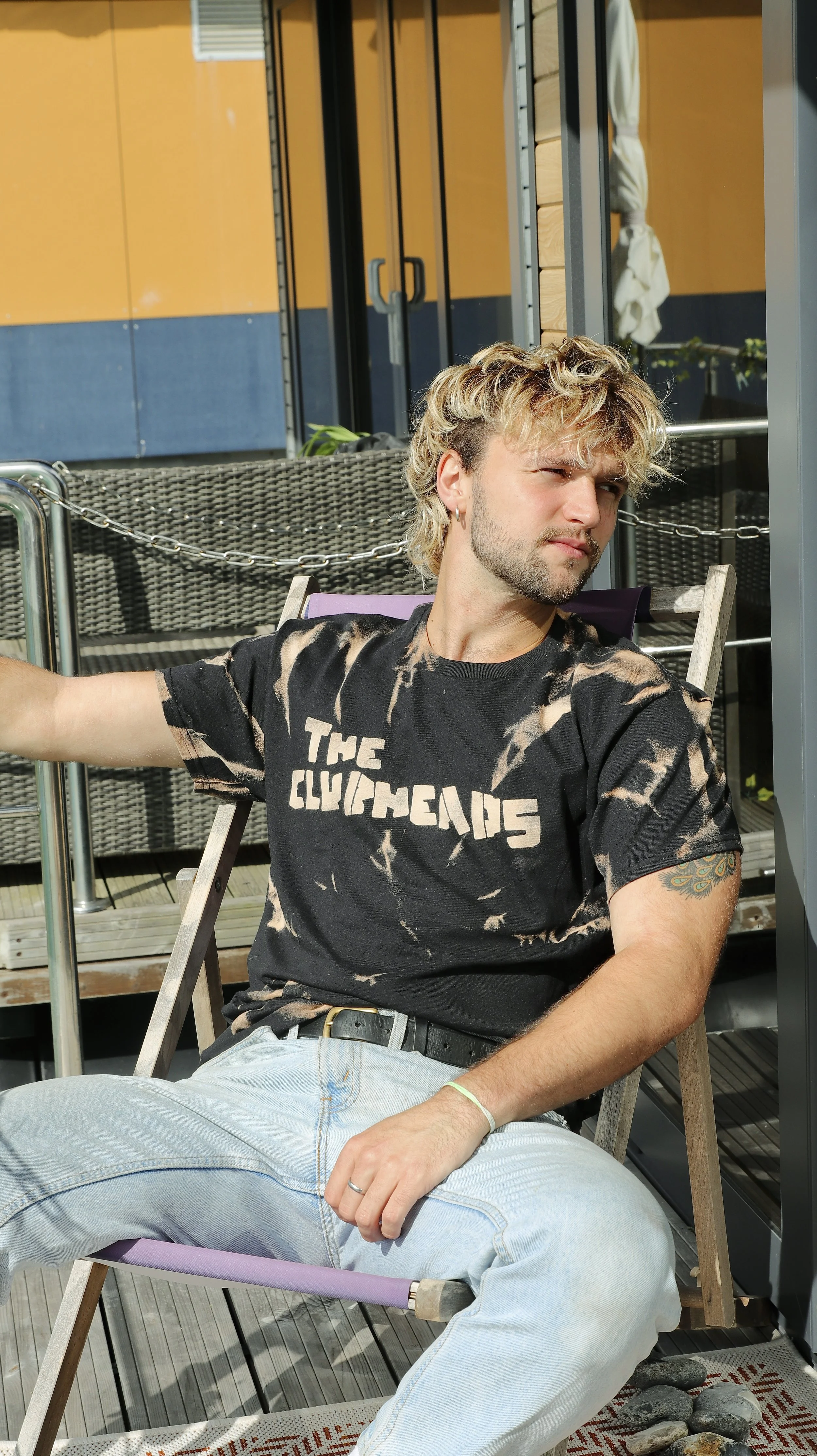 Bleached T-Shirts (Logo + Patterned)