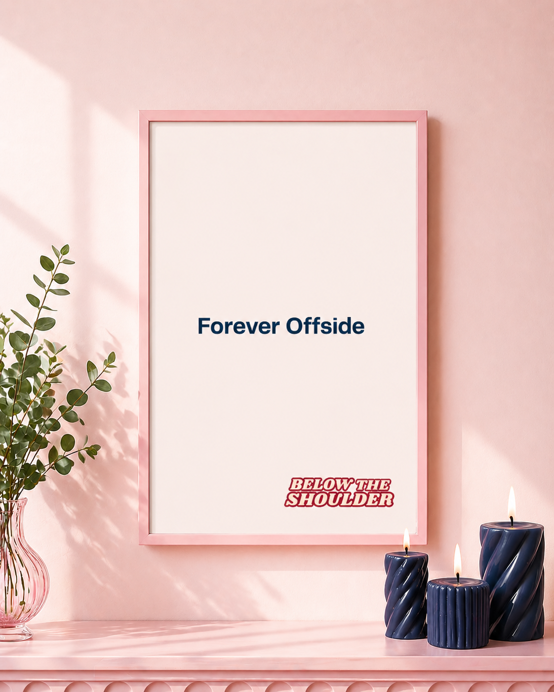 Forever Offside White Poster
