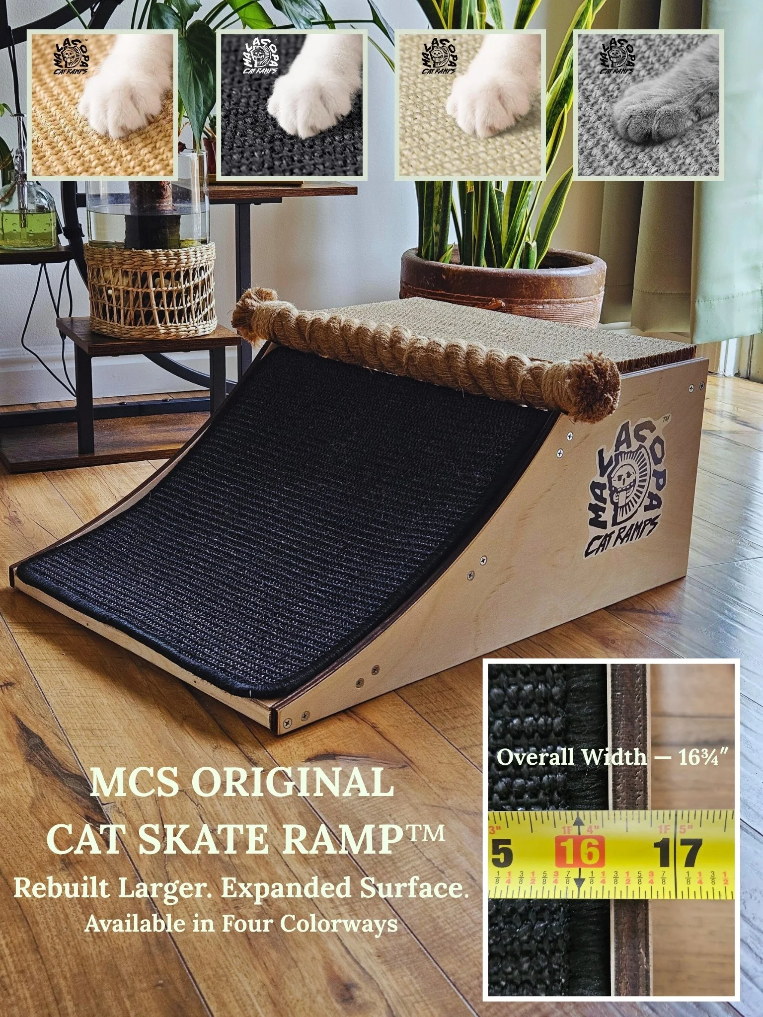 MCS THE ORIGINAL SKATE CAT RAMP