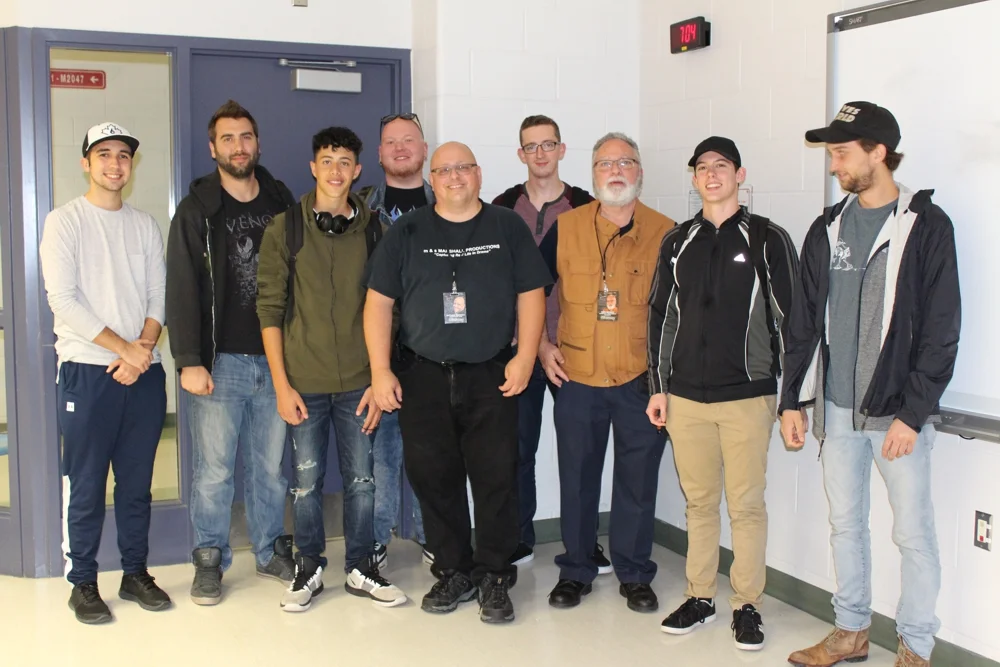 Fanshawe Film student with Matthew Marshall  - iFilmGroup.jpg