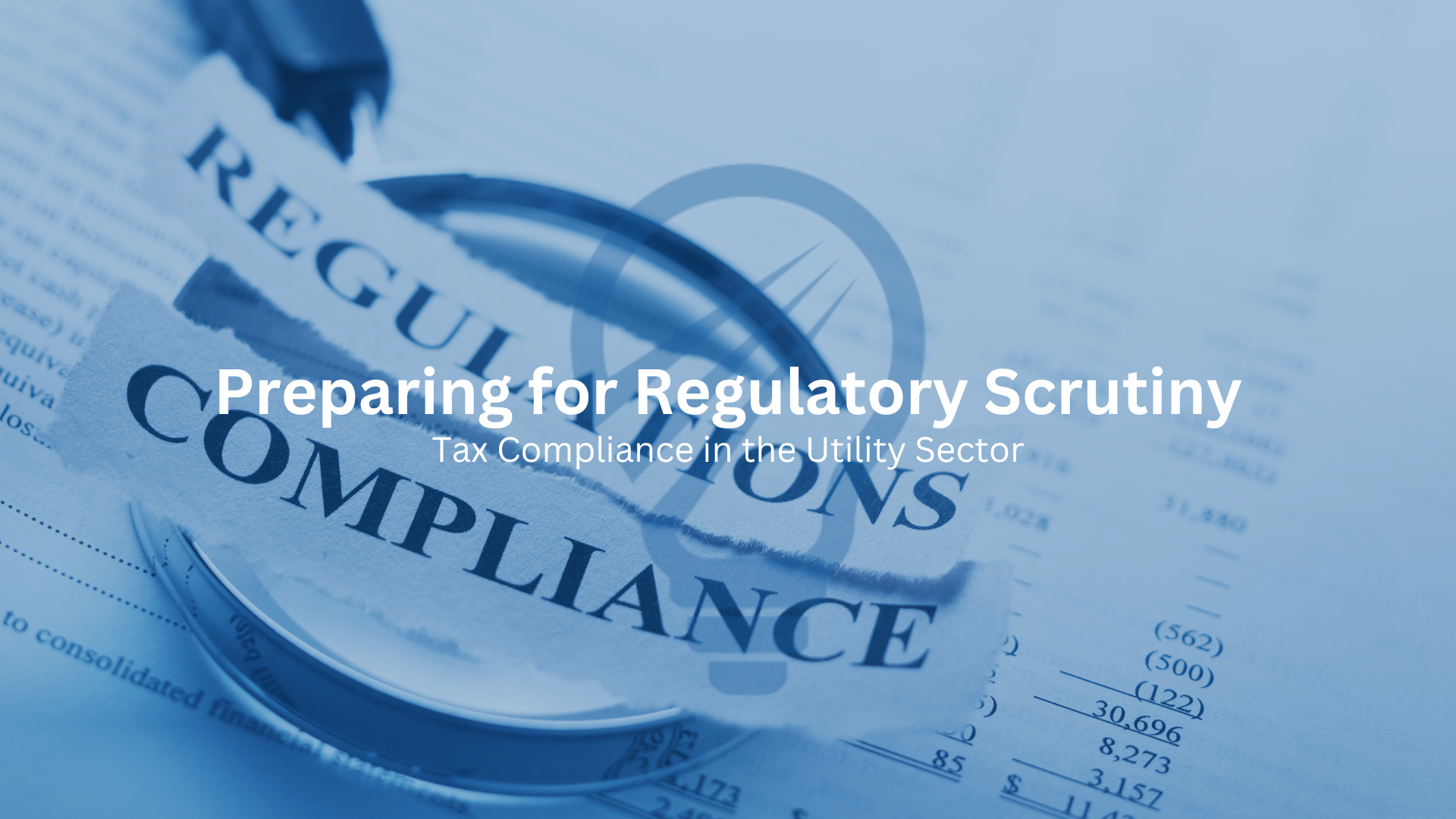 Preparing for Regulatory Scrutiny: Tax Compliance in the Utility Sector