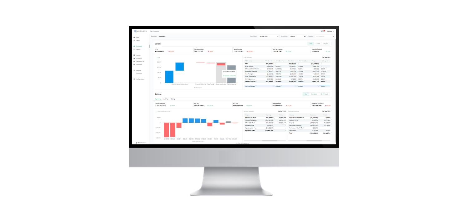 Lucasys Unveils Tax Provision, Expanding Income Tax Suite