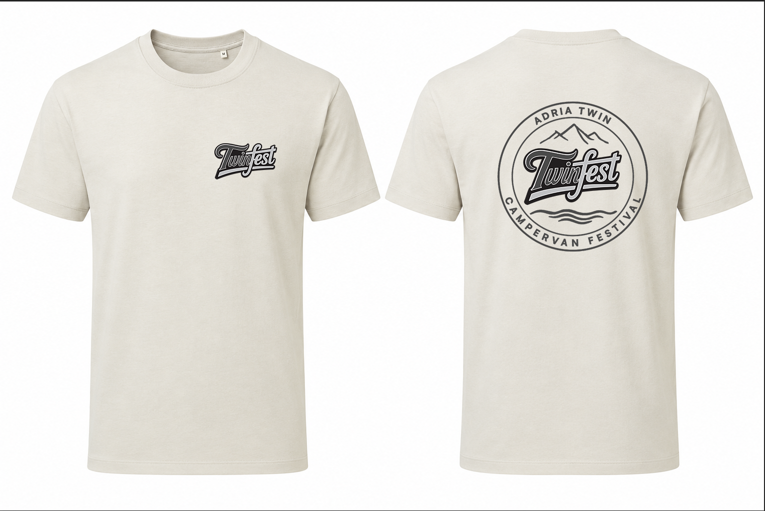 STONE - T Shirt Charcoal Front and Back.png