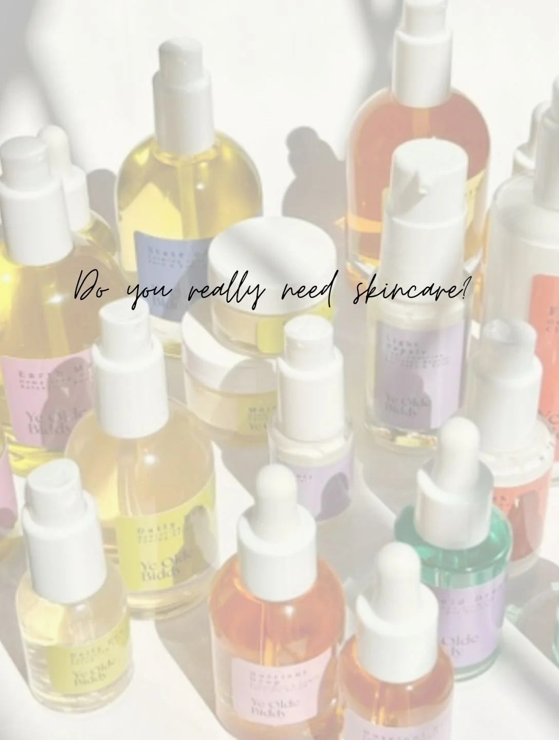 &ldquo;Do I really need skincare?&rdquo; 

I hear some version of this question regularly when selling in person.

The literal answer isn&rsquo;t very interesting. No, you don&rsquo;t need a shelf full of skincare products just because you&rsquo;ve b