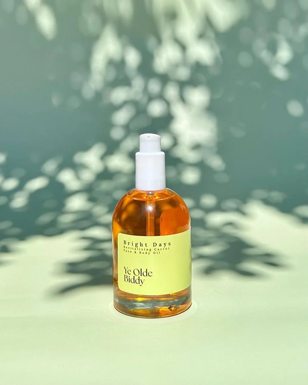 Bright Days Revitalizing Carrot Body Oil For Dry Skin