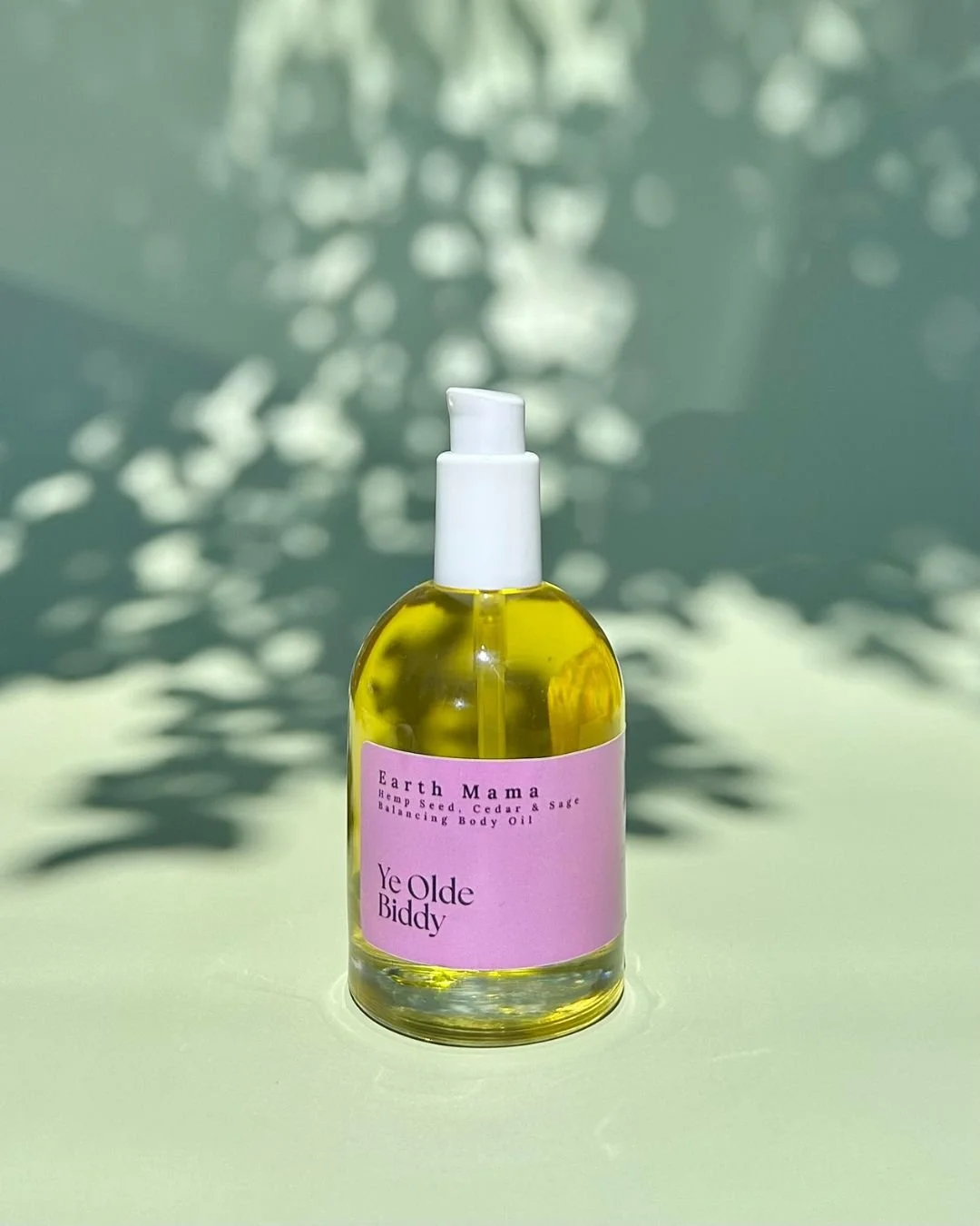 Earth Mama Balancing Hemp Body Oil For Combination Skin