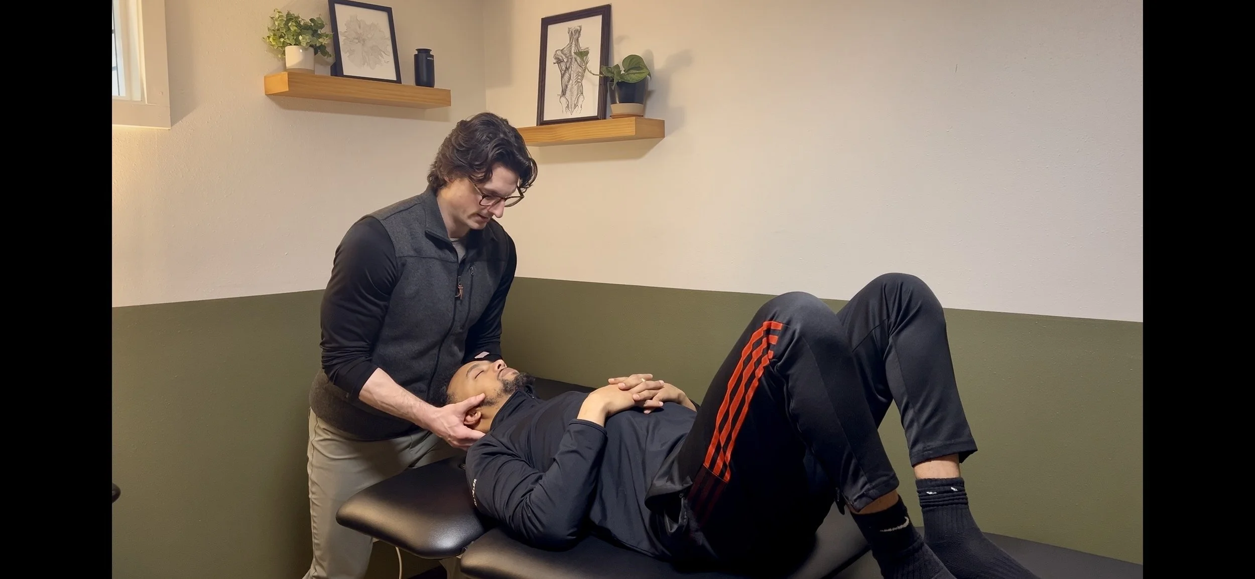 Manual Therapy treatment for stress-related muscle tension at Timber and Iron PT, Happy Valley OR"