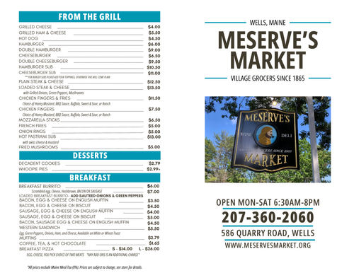 Meserve's Market | Discover Fresh Local Goods Today