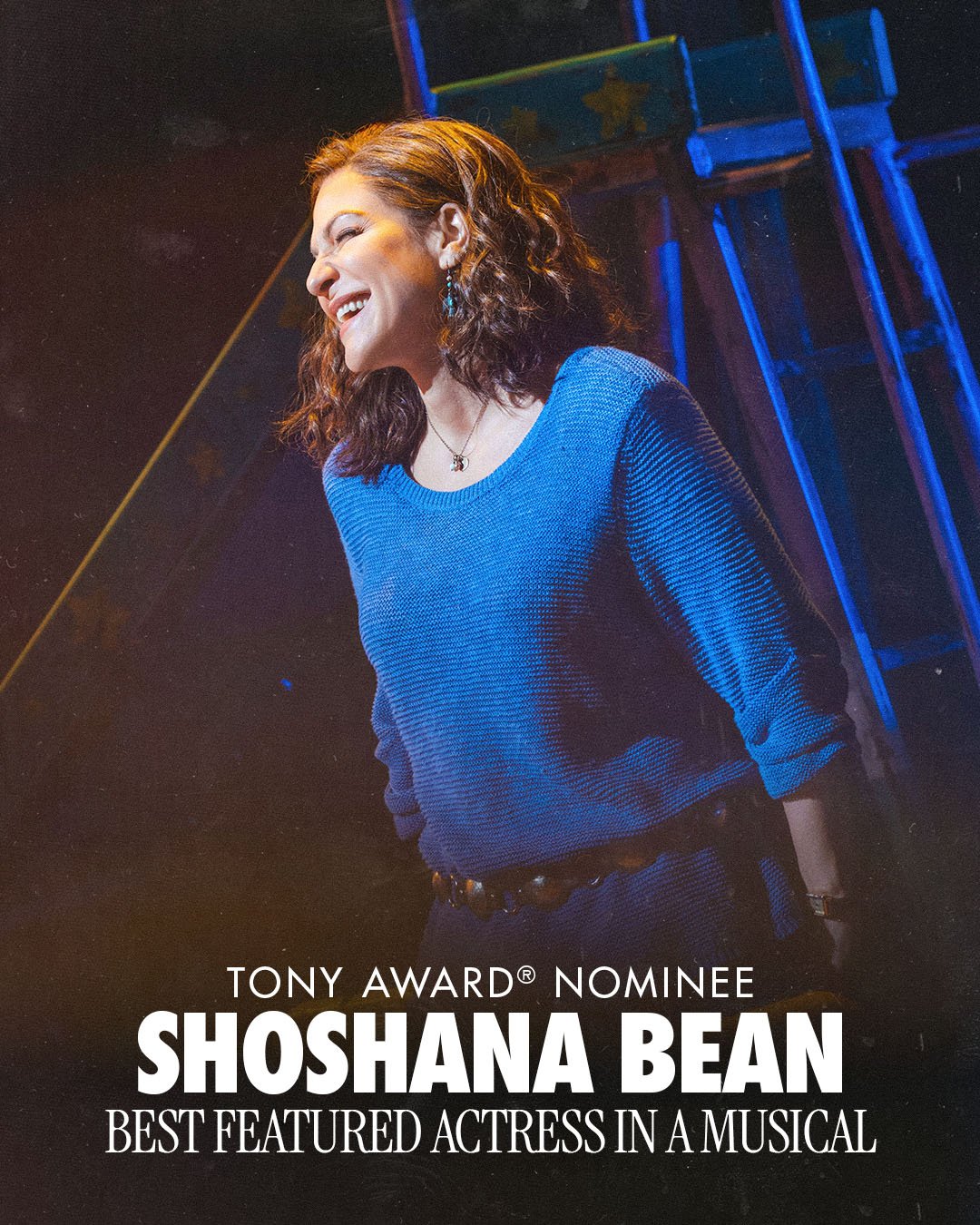Put those hands together for three-time Tony Award nominee Shoshana Bean!