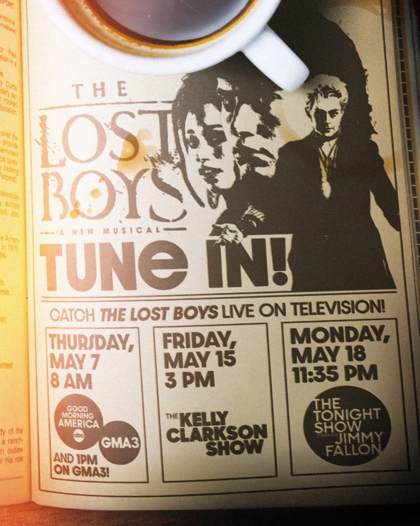 Fire up the VCR. You don&rsquo;t want to miss us.