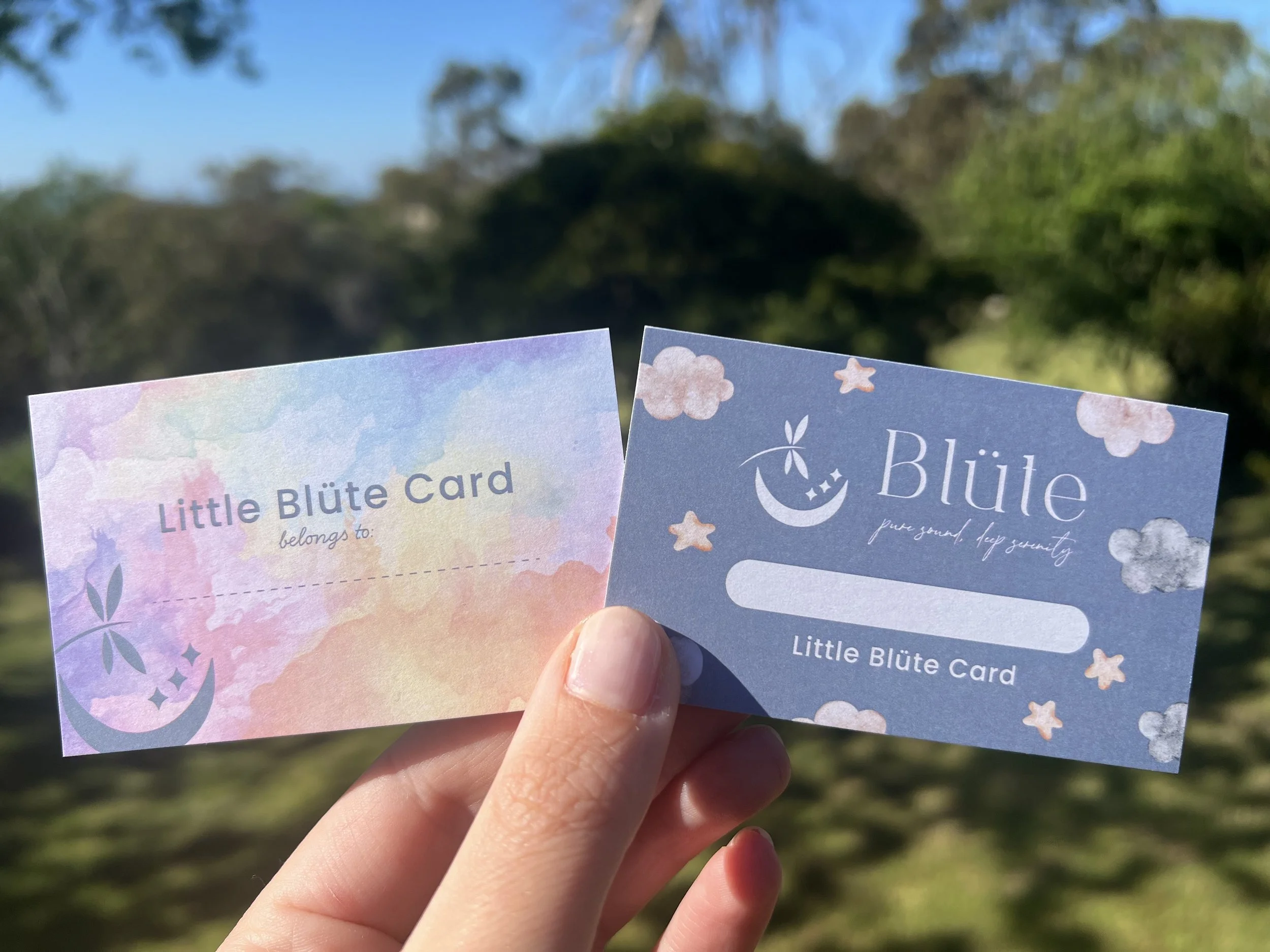 Introducing the Little Blüte Card
