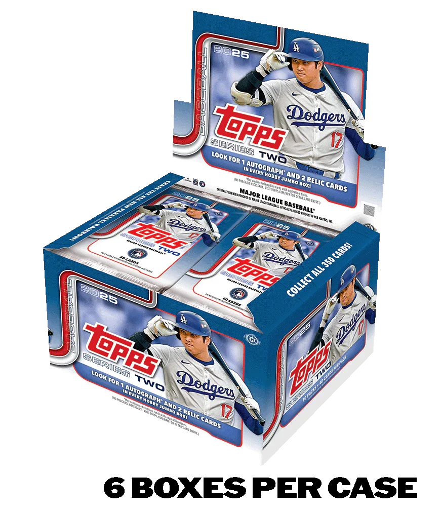 ONE PACK - 2025 Topps Series Two Jumbo Hobby Box (FROM NATIONALS)