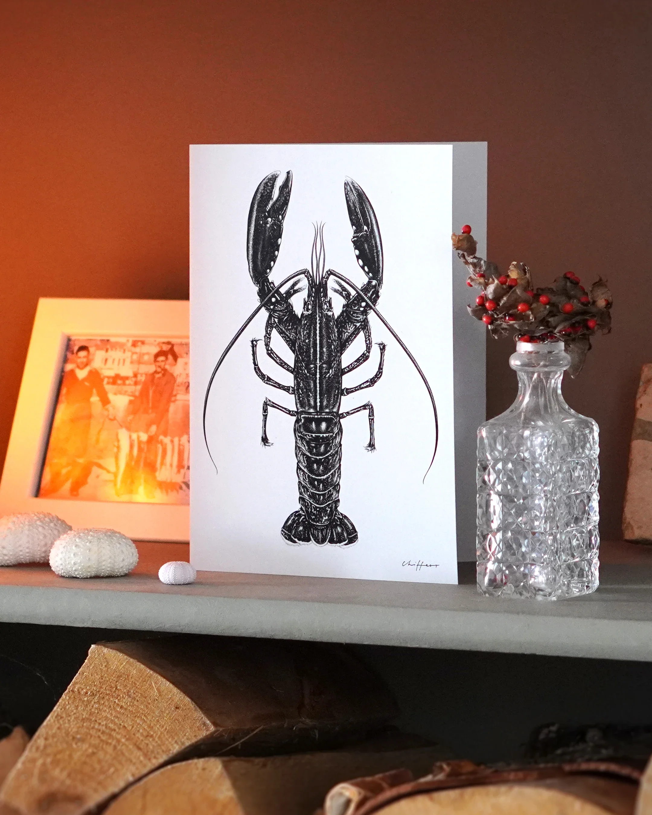 A5 Card Newlyn Lobster - Interior 1.webp