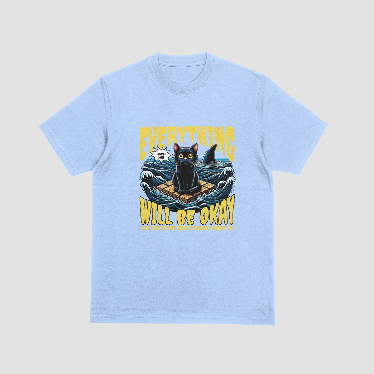 Cat Funny Motivation Fine Quote Everything Okay - Mockup (1).png