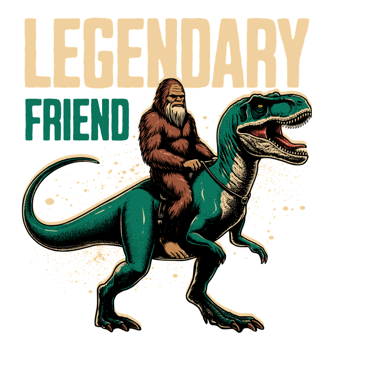 Amis legendaires - Bigfoot and T-rex .png