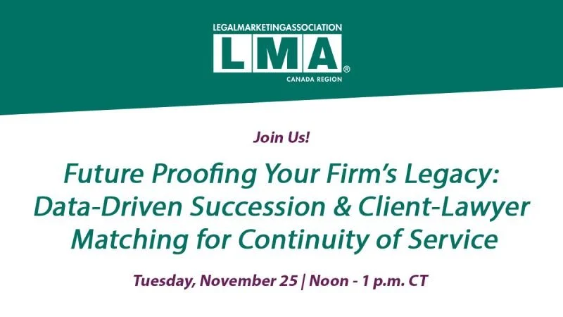Future Proofing Your Firm’s Legacy: Data-Driven Succession &amp; Client-Lawyer Matching for Continuity of Service