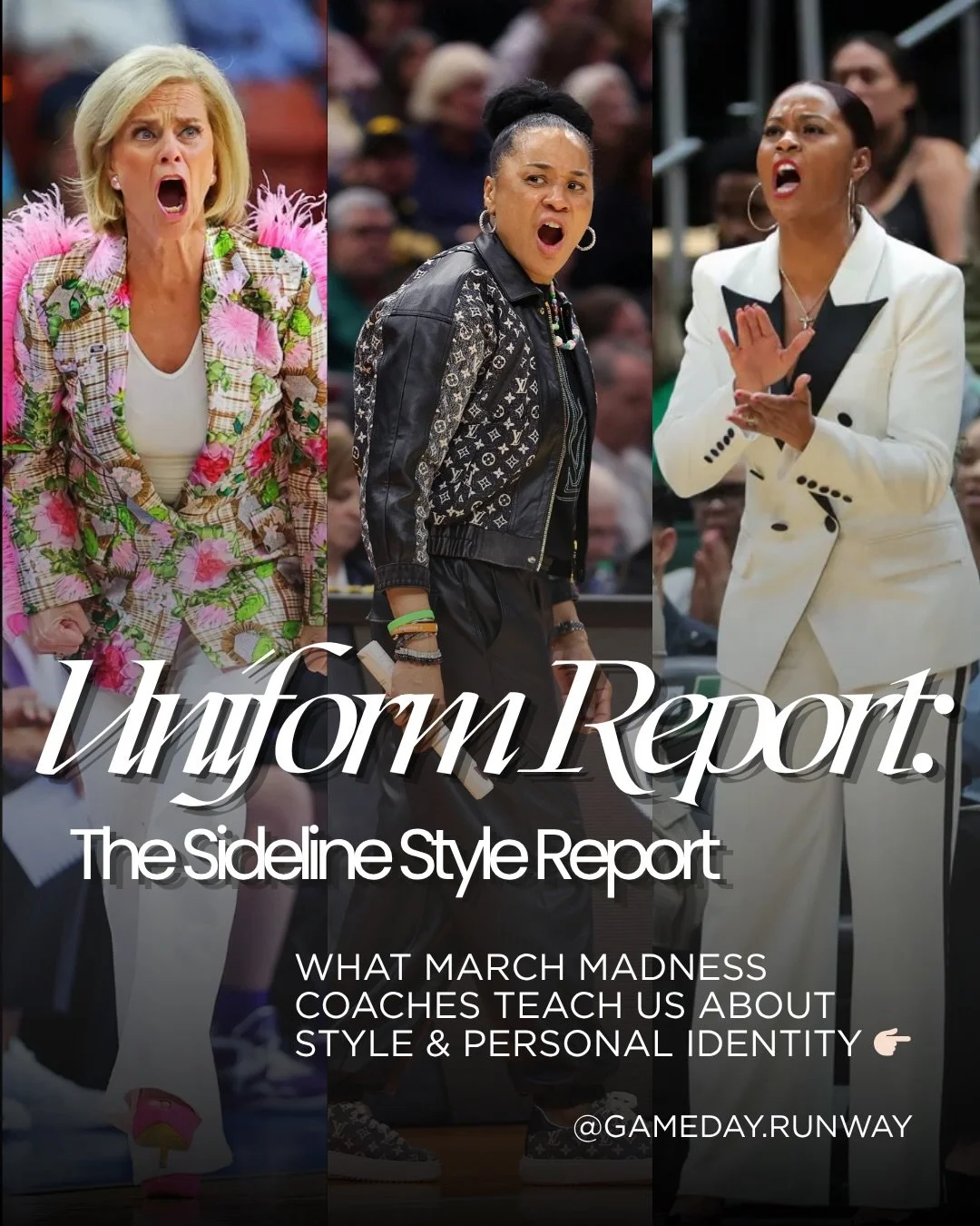 Everyone&rsquo;s talking about the bracket. But the ones capturing all of us throughout  March Madness 2026 aren&rsquo;t on the players. They&rsquo;re on the sideline.

Women&rsquo;s NCAA Basketball coaches are rewriting what it means to show up. Kim