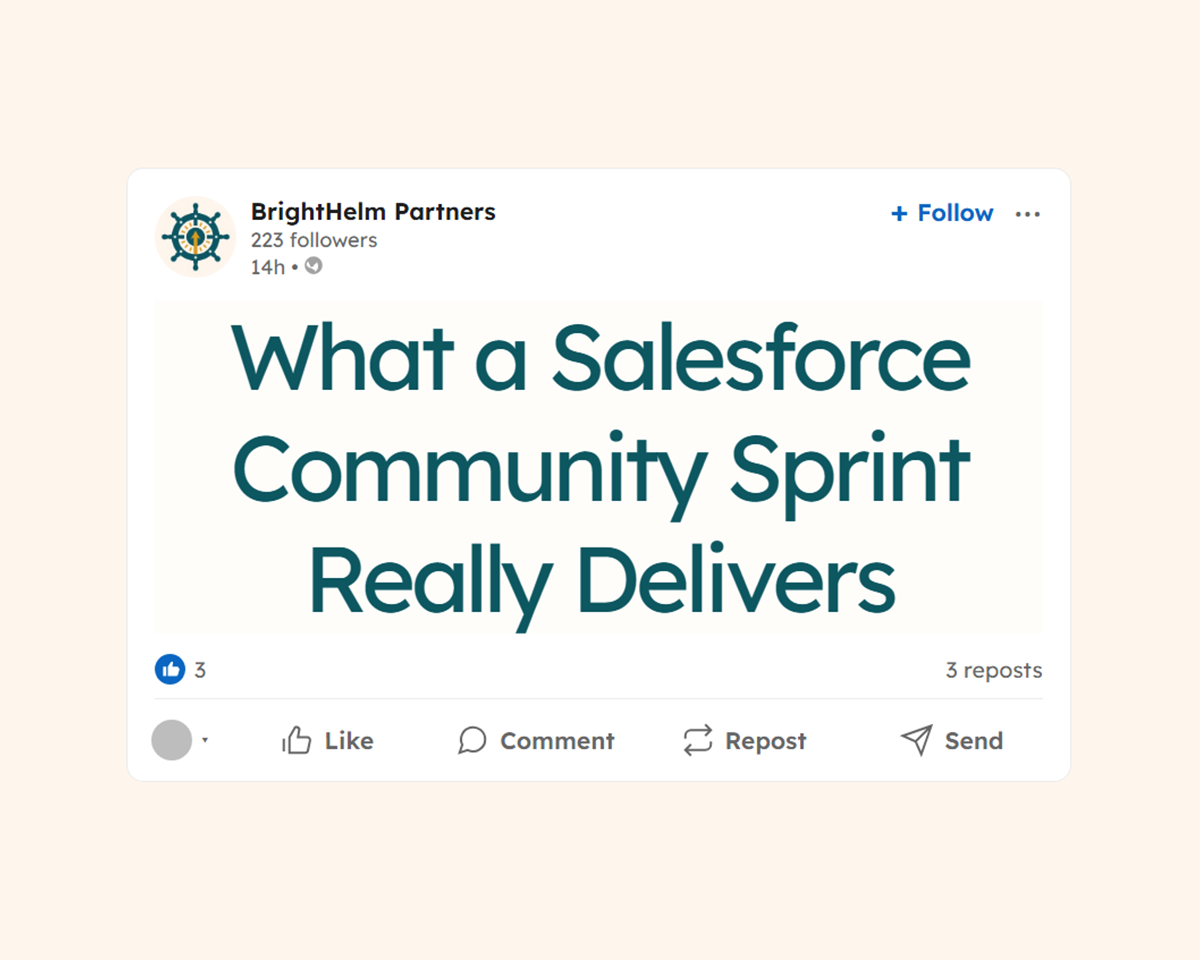 On Butterfly Effects &amp; Deliverables — a Community Sprint Retrospective