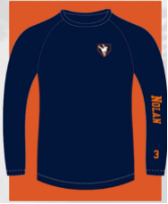 TIGHT FIT UNDER JERSEY - NAVY