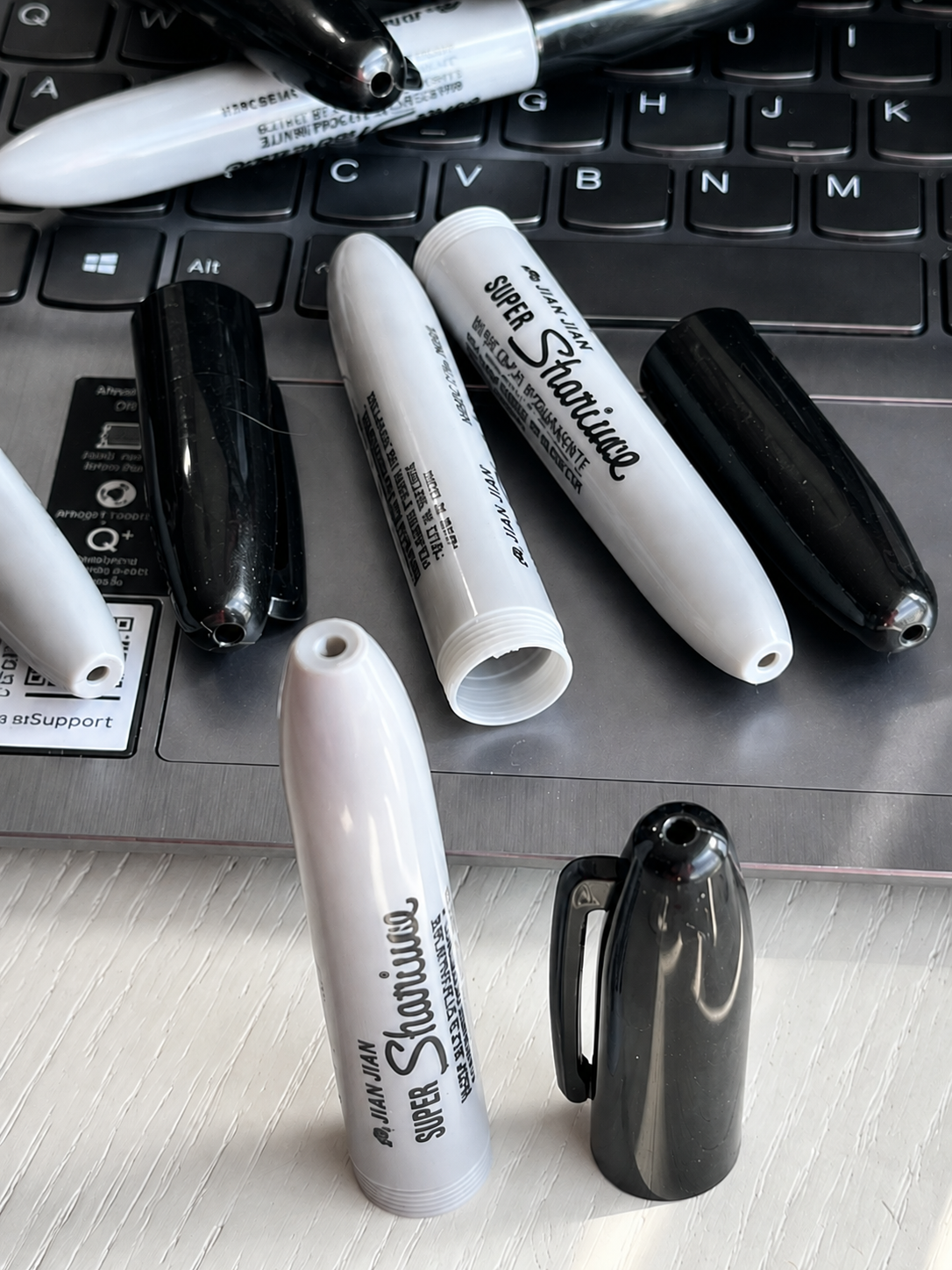 Sharpie-style nose work training aid for AKC Scent Work, NACSW, and detection dog training