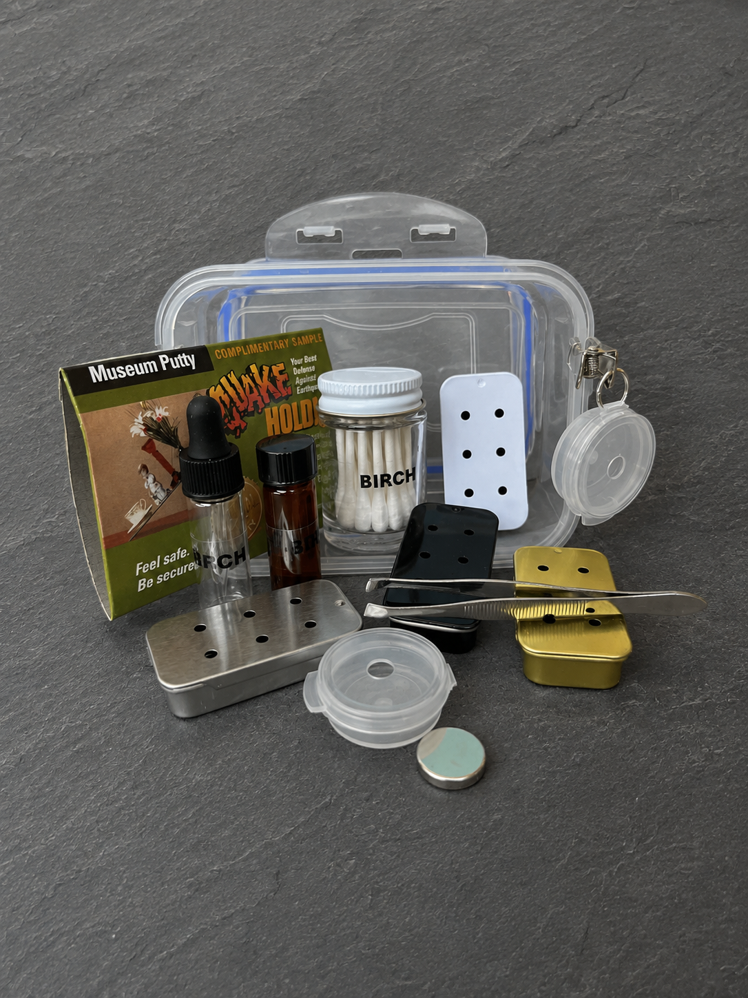 Beginner Birch Kit + Oil, Dropper & Glass Storage Vial