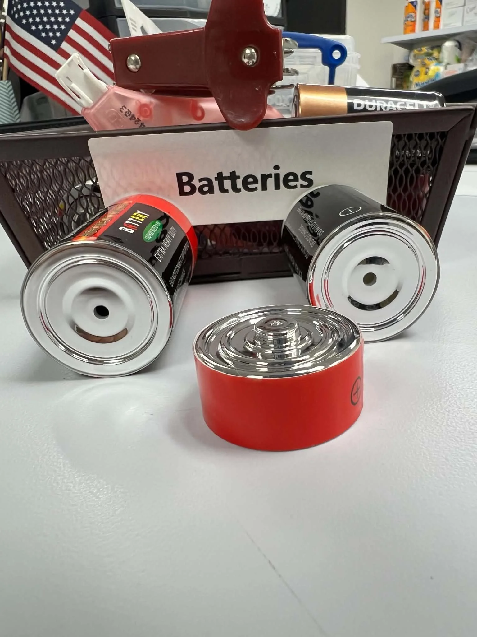 Set of two D battery hide vessels for scent work training, nose work supplies, AKC Scent Work, and NACSW searches.