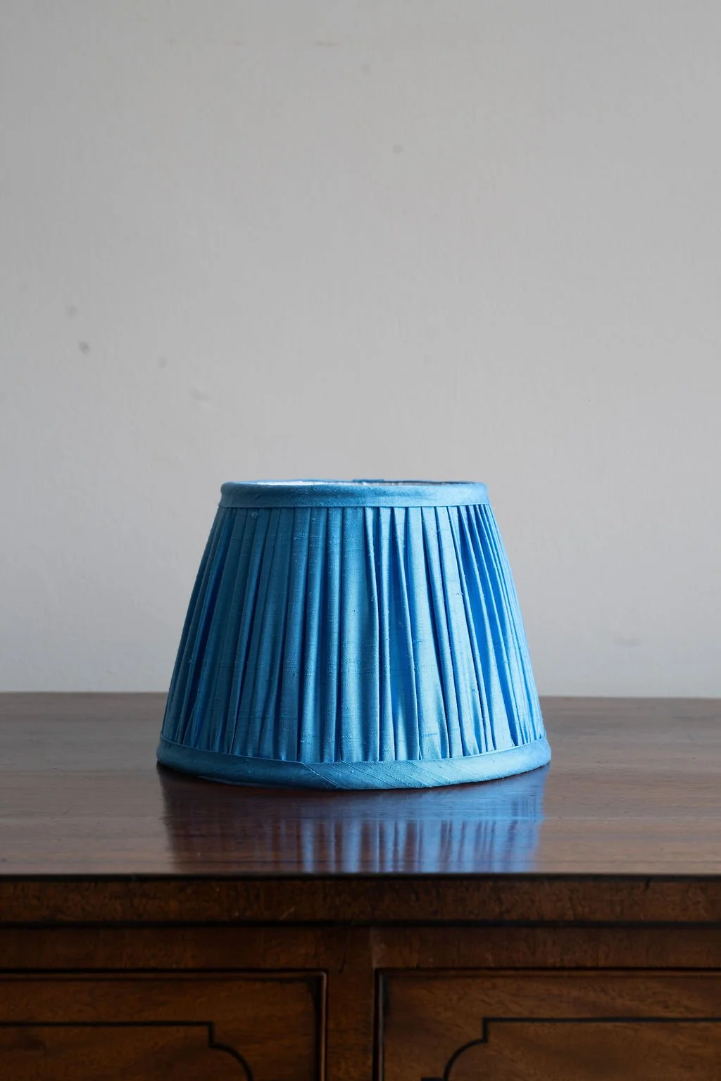 8" Morpho Silk Dupion Lampshade